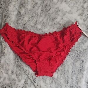 Victoria's Secret Red Bikini Bottom